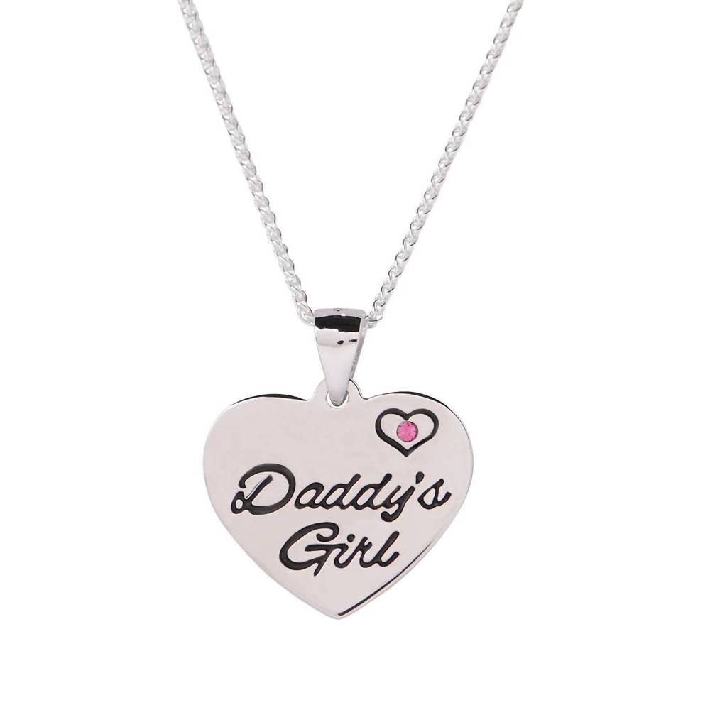 NEW CHERISHED MOMENTS daddy's girl necklace in silver